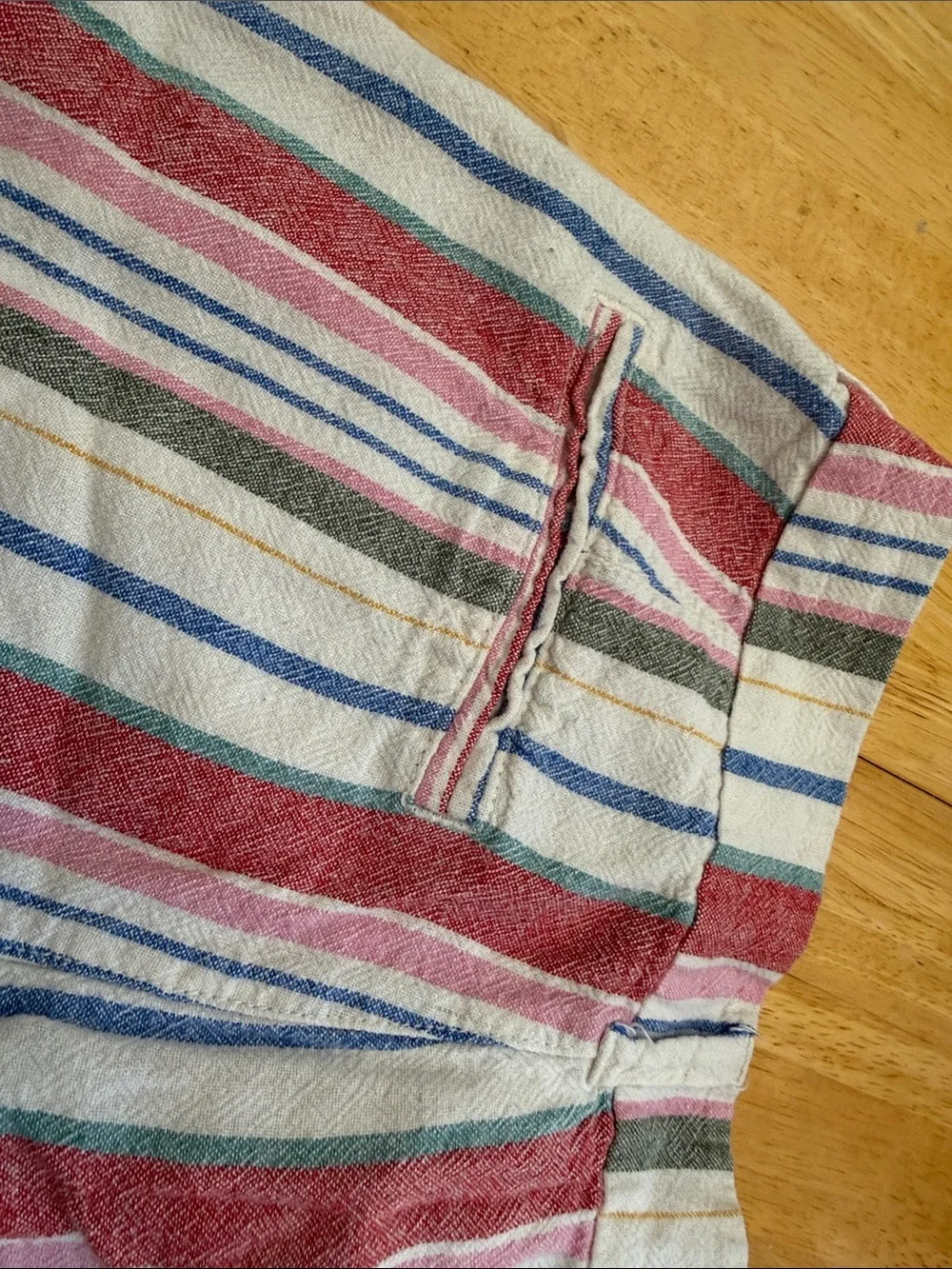 Old Navy Striped Men’s Shorts in Red, Blue, Gray, Cream